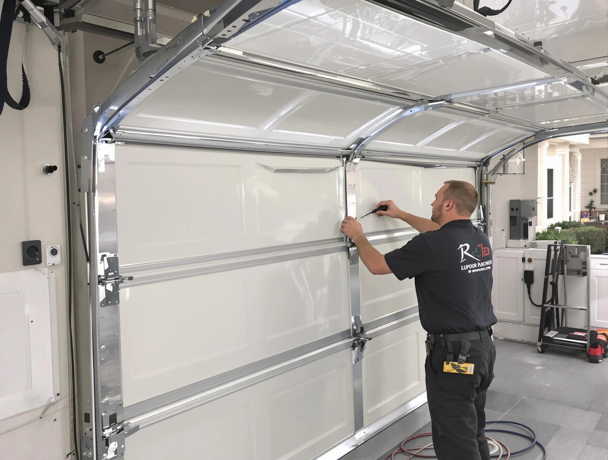Chelsea Garage Door Repair professional performing panel repair in Chelsea