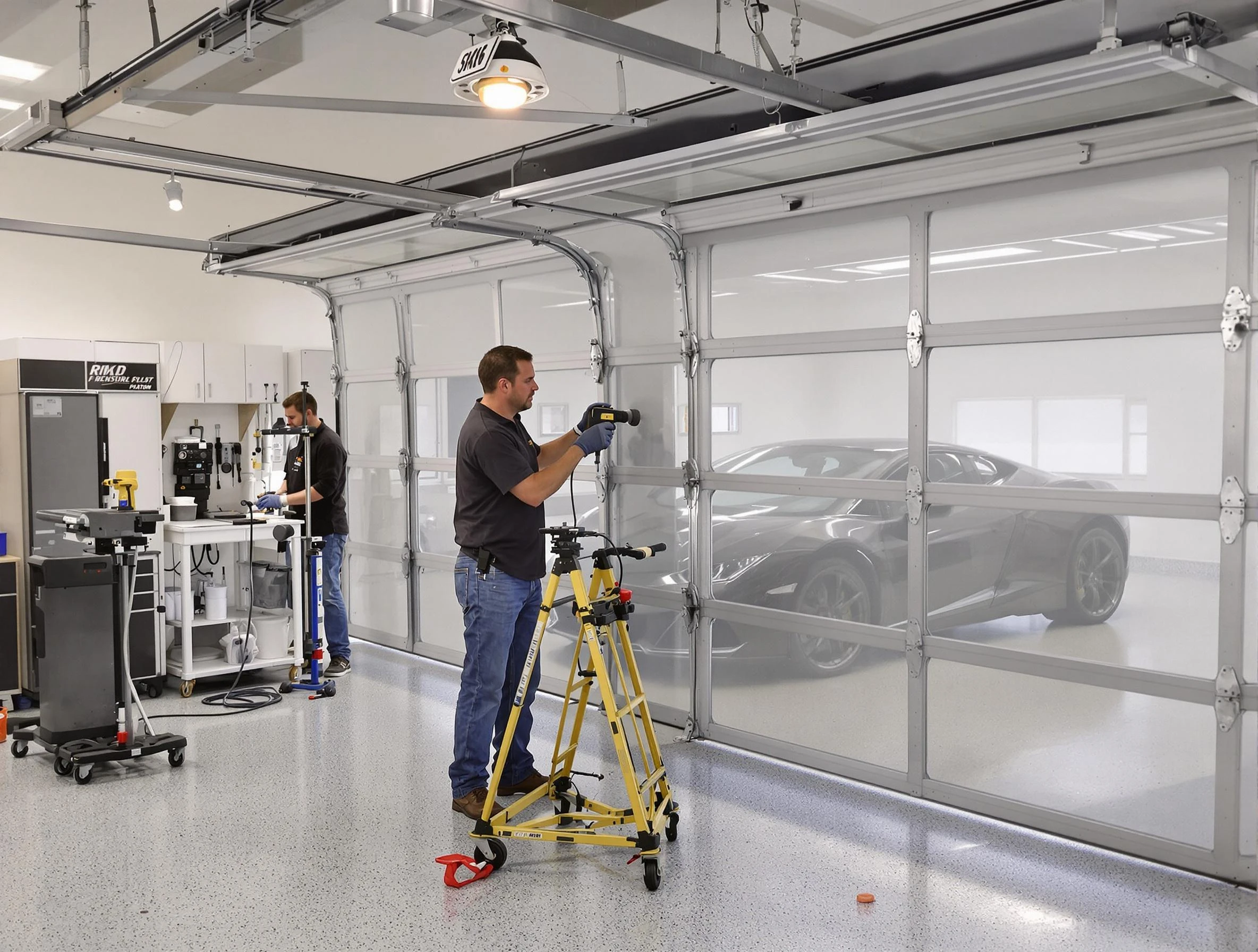 Garage Door Dents Repair in Chelsea