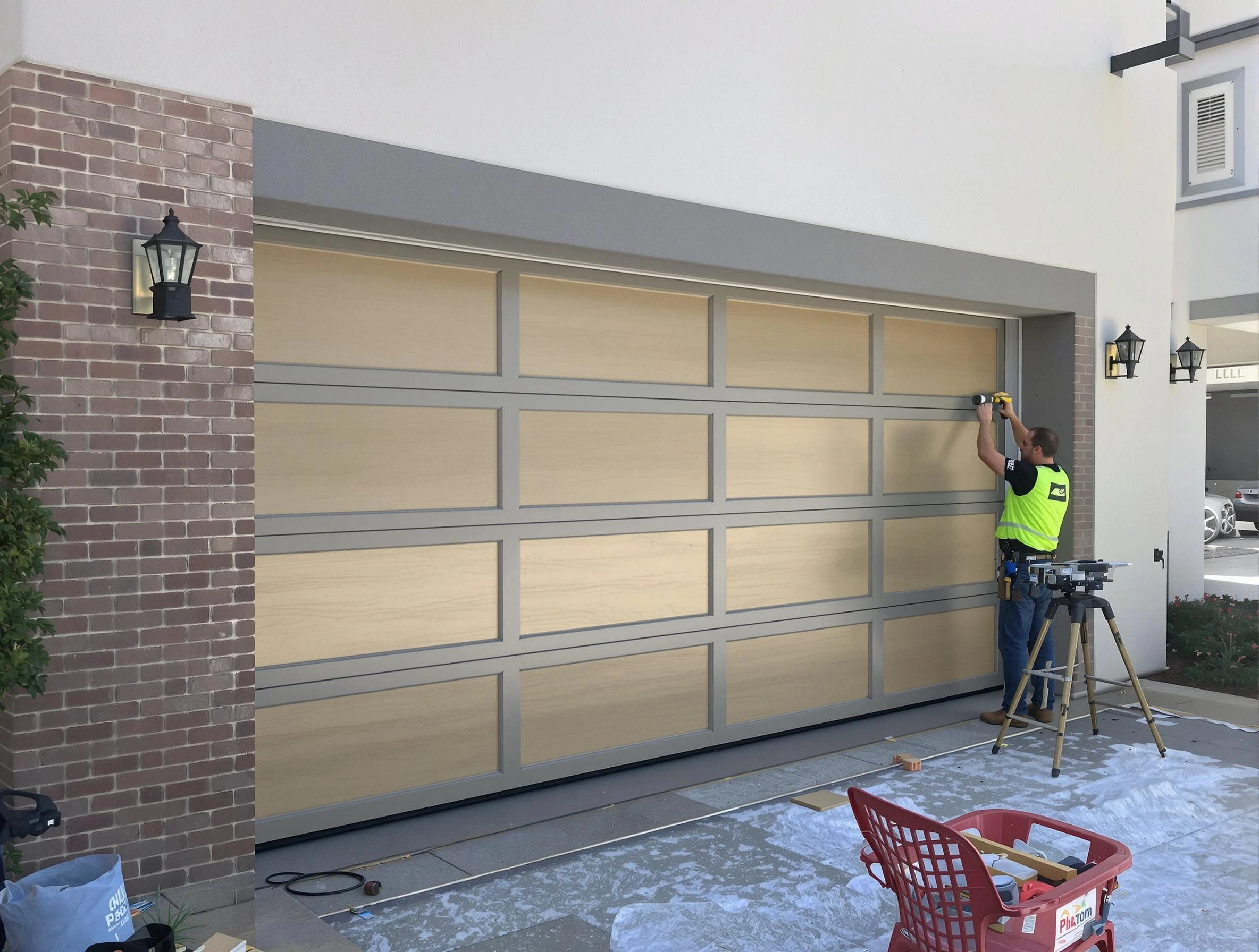 Garage door replacement service by Chelsea Garage Door Repair in Chelsea